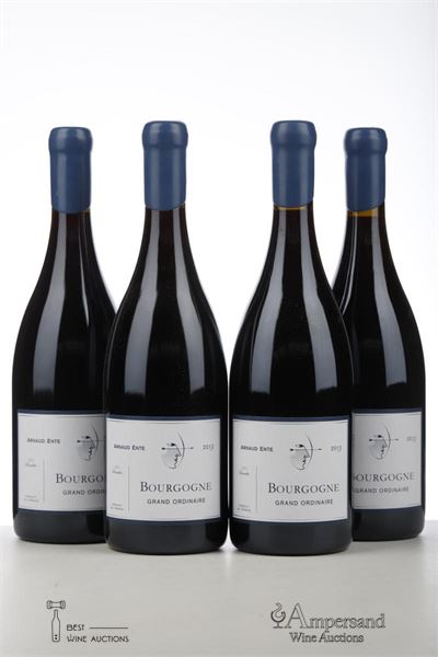 BOURGOGNE ROUGE GRAND ORDINAIRE 2012 - Arnaud Ente - 4 Bottles