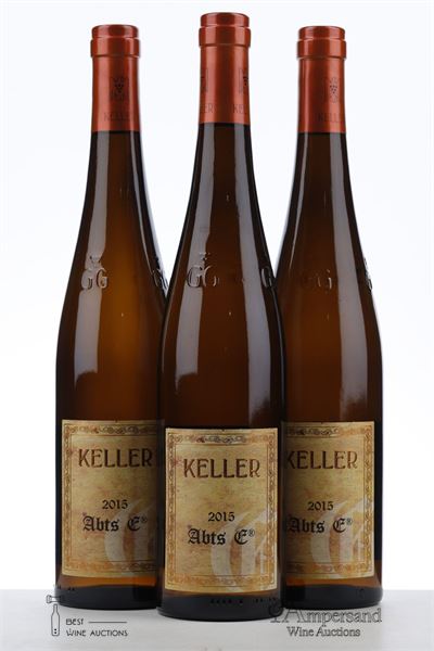 ABST ERDE WESTHOFEN BRUNNENHAUSCHEN RIESLING TROCKEN GG 2015 - Keller - 3 Bottles