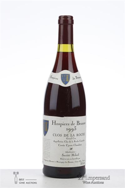 HOSPICES DE BEAUNE CLOS DE LA ROCHE CUVEE CYROT CHAUDRON 1993 - Societe Milord - 1 Bottle