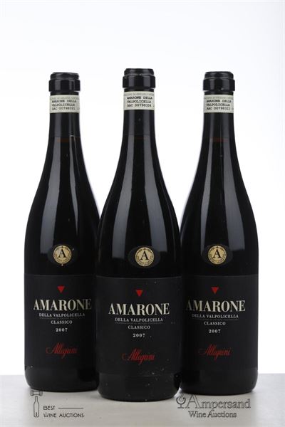AMARONE DELLA VALPOLICELLA CLASSICO 2007 - Allegrini - 3 Bottles