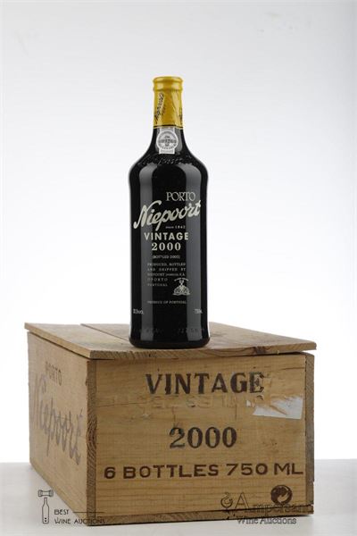 NIEPOORT VINTAGE PORT 2000 - Niepoort - 6 Bottles - Owc 6