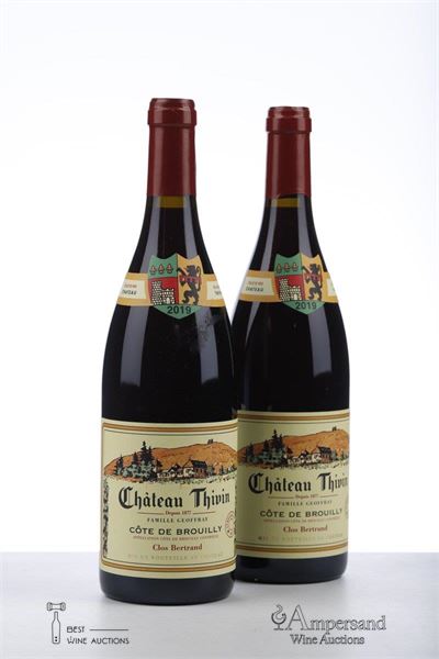 COTE DE BROUILLY CLOS BERTRAND 2018 - Chateau Thivin - 2 Bottles
