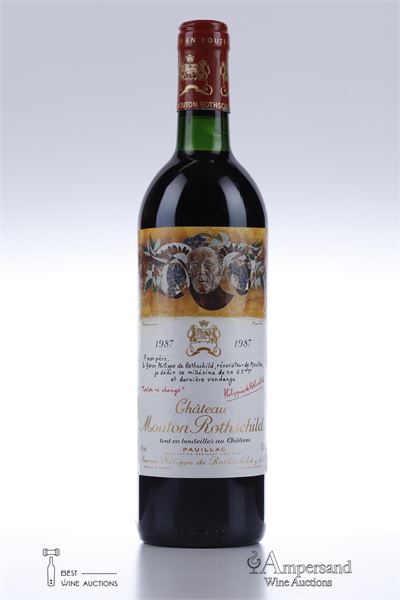 MOUTON ROTHSCHILD 1987 - 1 Bottle