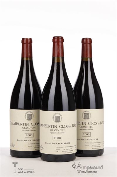 CHAMBERTIN CLOS DE BEZE 2000 - Drouhin Laroze - 3 Magnums