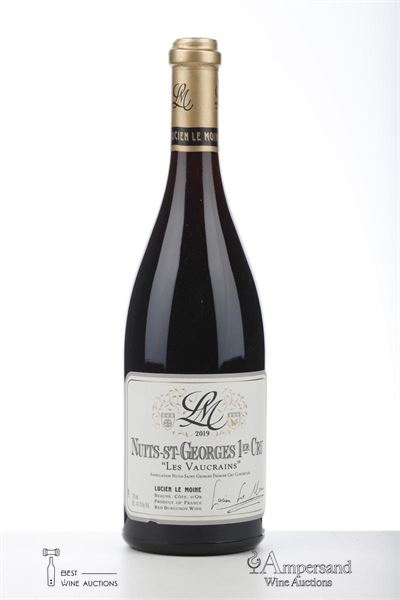 NUITS ST GEORGES LES VAUCRAINS 2019 - Lucien Le Moine - 1 Bottle