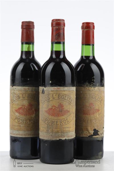 CLOS L'EGLISE 1975 - Mc - 3 Bottles