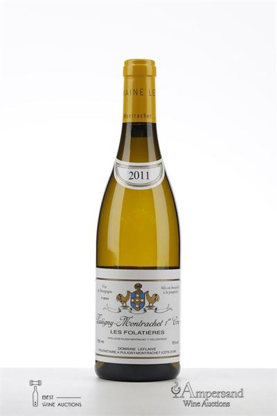 PULIGNY MONTRACHET FOLATIERES 2011 - Domaine Leflaive - 1 Bottle