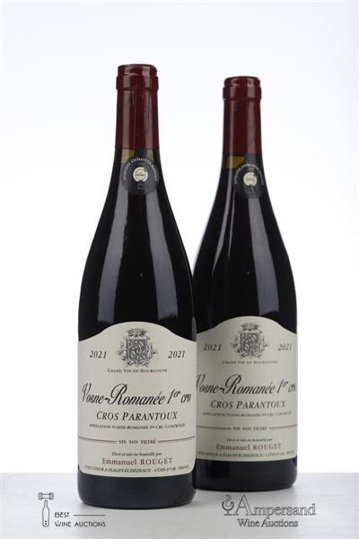 VOSNE ROMANEE CROS PARANTOUX 2021 - Emmanuel Rouget - 2 Bottles