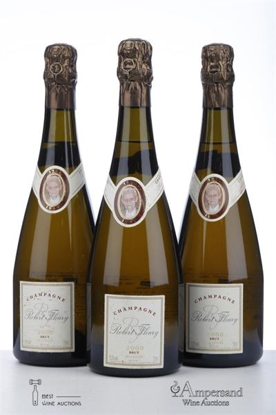 FLEURY MILLESIME BRUT 2000 - Fleury - 3 Bottles