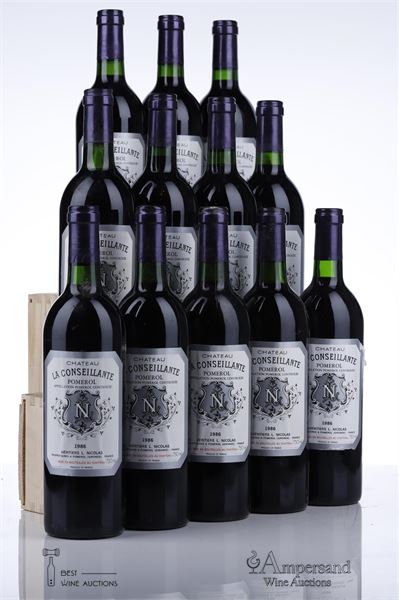 LA CONSEILLANTE 1986 - 12 Bottles - Owc 12