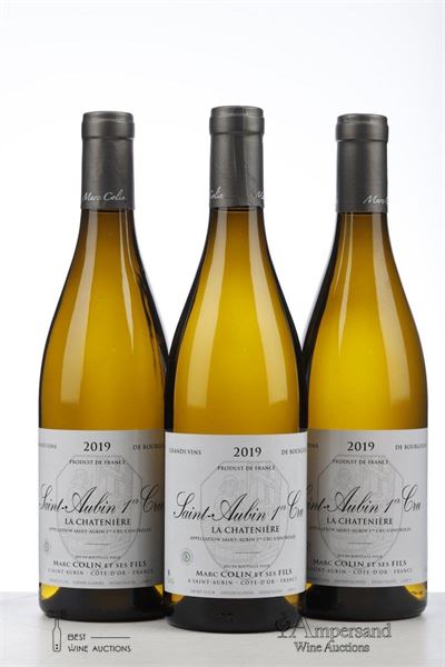 SAINT AUBIN LA CHATENIERE 2019 - Marc Colin - 3 Bottles