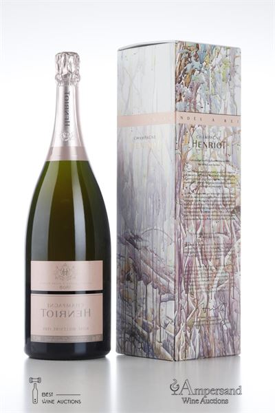 HENRIOT BRUT ROSE CREATION ANNE LAURE SACRISTE 1989 - Henriot - 1 Magnum - Oc 1