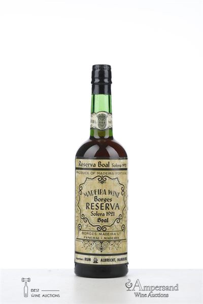 MADEIRA BOAL SOLERA 1921 - Borges - 1 Bottle