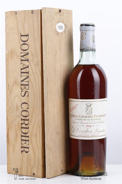 LAFAURIE PEYRAGUEY 1936 - Mc - 1 Bottle - Owc 1