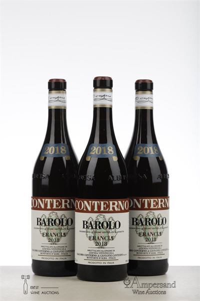BAROLO FRANCIA 2018 - Giacomo Conterno - 3 Bottles