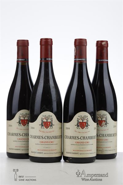 CHARMES CHAMBERTIN 2004 - Geantet Pansiot - 4 Bottles