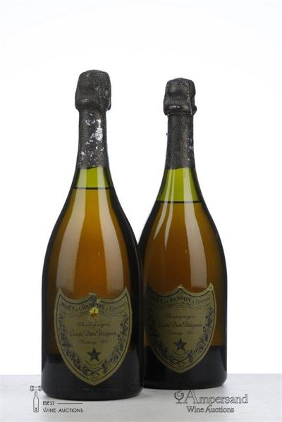 DOM PERIGNON 1975 - Moet et Chandon - 2 Bottles