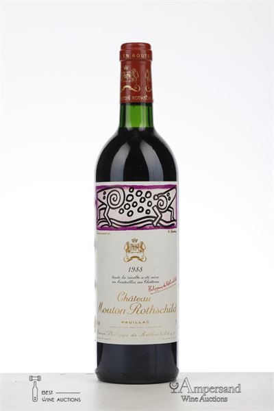 MOUTON ROTHSCHILD 1988 - Mc - 1 Bottle