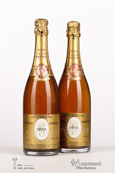 CRISTAL ROEDERER 1973 - Louis Roederer - 2 Bottles