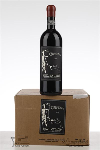 ROSSO DI MONTALCINO 2020 - Cerbaiona - 5 Bottles - Oc 6