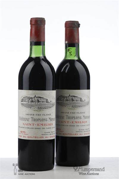 TROPLONG MONDOT 1970 - Mc - 2 Bottles