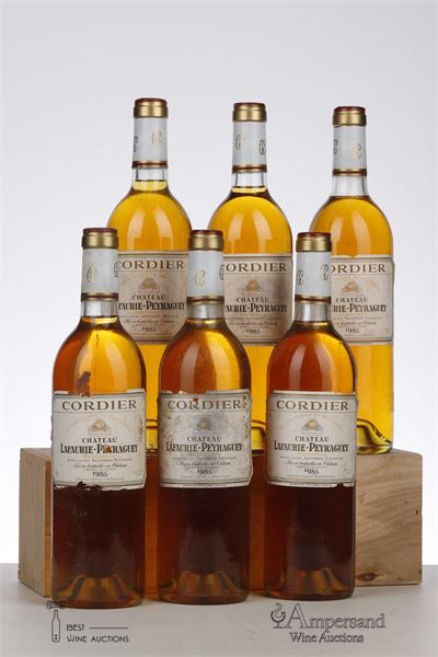 LAFAURIE PEYRAGUEY 1985 - Mc - 6 Bottles - Owc 6
