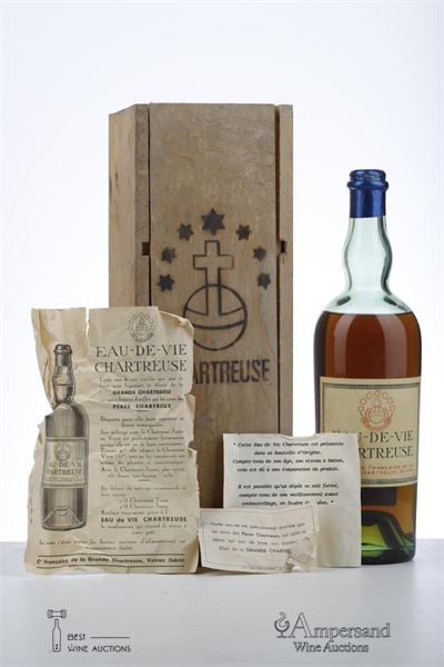 EAU DE VIE CHARTREUSE 1941 - Chartreuse - 1 Bottle - Owc 1