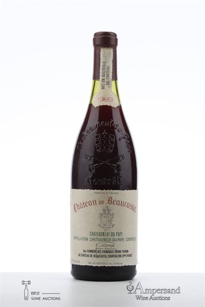 CHATEAUNEUF DU PAPE BEAUCASTEL 1989 - Beaucastel - 1 Bottle