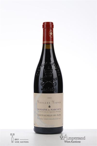 CHATEAUNEUF DU PAPE VIEILLES VIGNES 2003 - Domaine Marcoux - 1 Bottle