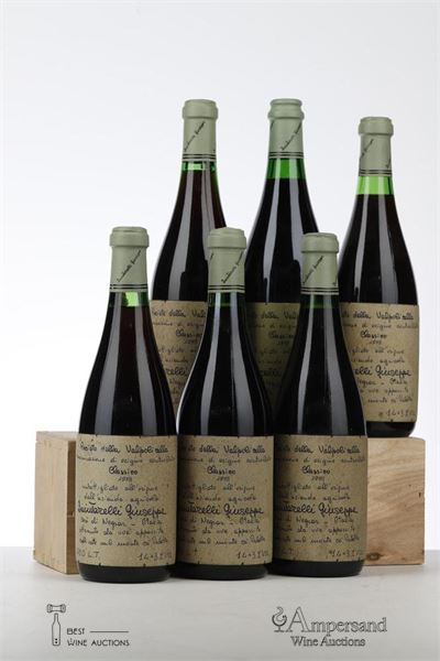RECIOTO DELLA VALPOLICELLA CLASSICO CA PALETTA 1978 - Giuseppe Quintarelli  - 6 Bottles