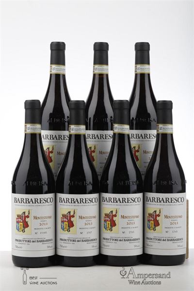 BARBARESCO RISERVA MONTESTEFANO 2013 - Produttori del Barbaresco - 7 Bottles