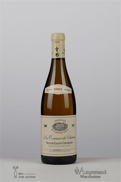 NUITS ST GEORGES BLANC LES TERRASSES DU CHATEAU 2003 - Lupe Cholet - 1 Bottle