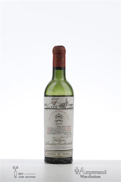 MOUTON ROTHSCHILD 1955 - Mc - 1 x 0,375Ltr