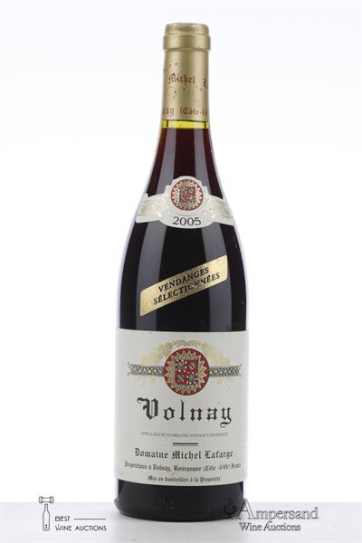 VOLNAY VENDANGES SELECTIONNEES 2005 - Michel Lafarge - 1 Bottle