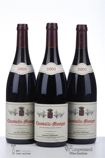 CHAMBOLLE MUSIGNY 2005 - Ghislaine Barthod - 3 Bottles