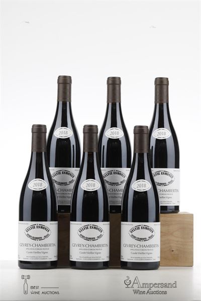 GEVREY CHAMBERTIN VIEILLES VIGNES 2018 - Sylvie Esmonin - 6 Bottles