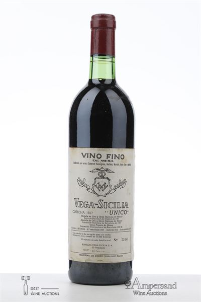 VEGA SICILIA UNICO 1967 - Vega Sicilia - 1 Bottle