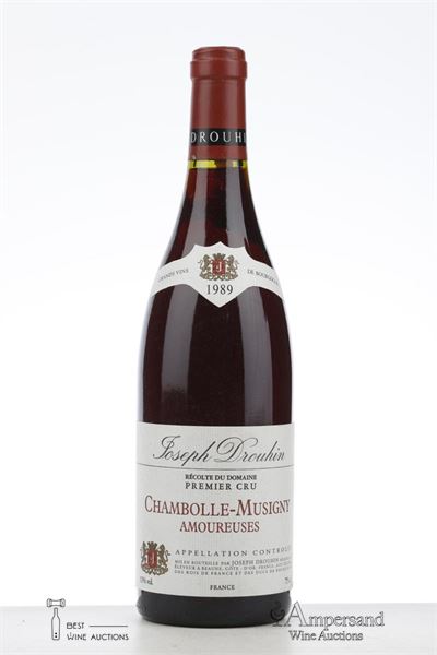 CHAMBOLLE MUSIGNY LES AMOUREUSES 1989 - Joseph Drouhin - 1 Bottle