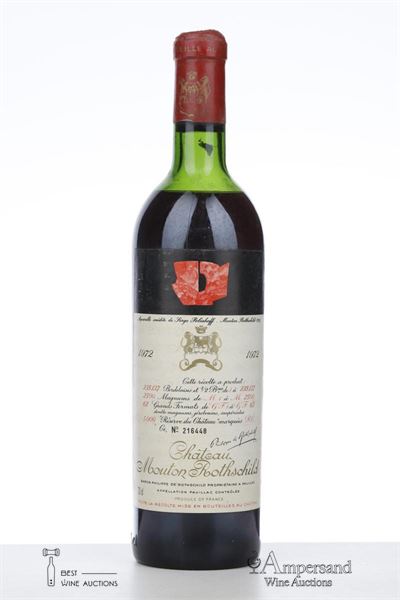 MOUTON ROTHSCHILD 1972 - Mc - 1 Bottle
