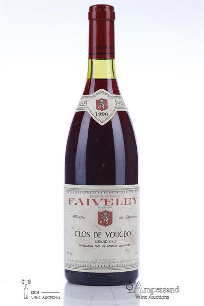 CLOS DE VOUGEOT 1990 - Faiveley - 1 Bottle