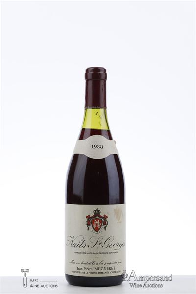 NUITS ST GEORGES 1988 - JP Mugneret - 1 Bottle