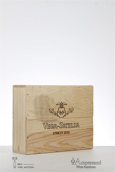 VEGA SICILIA UNICO 2010 - Vega Sicilia - 3 Bottles - Owc 3