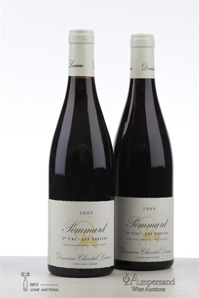 POMMARD LES BERTINS 2009 - Chantal Lescure - 2 Bottles