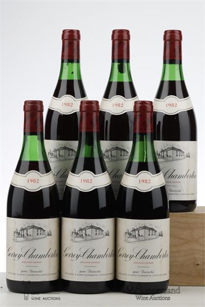 GEVREY CHAMBERTIN 1982 - Gaec Duroche - 6 Bottles