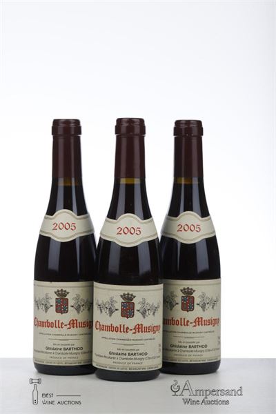 CHAMBOLLE MUSIGNY 2005 - Ghislaine Barthod - 3 x 0,375Ltr