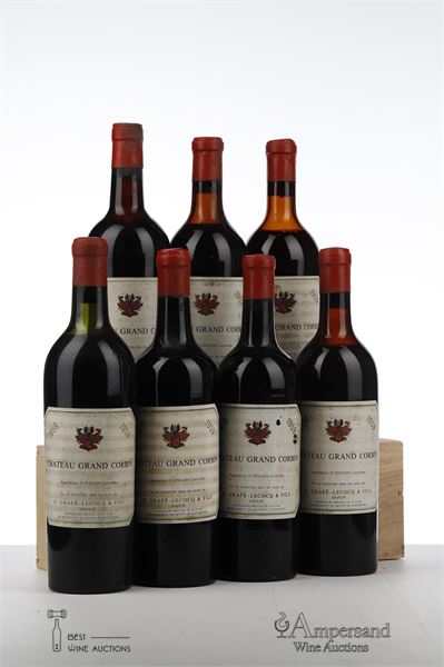 GRAND CORBIN 1959 - Grafe Lecocq - 7 Bottles