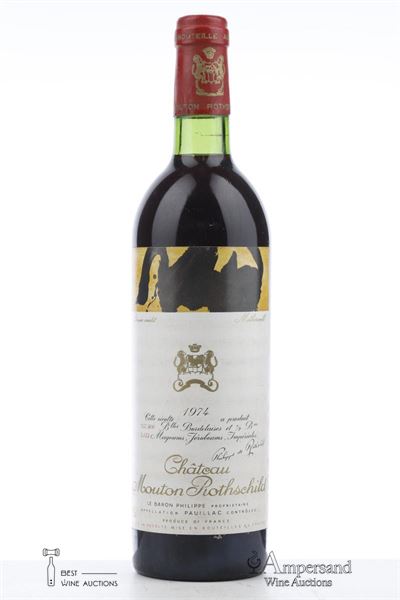 MOUTON ROTHSCHILD 1974 - Mc - 1 Bottle