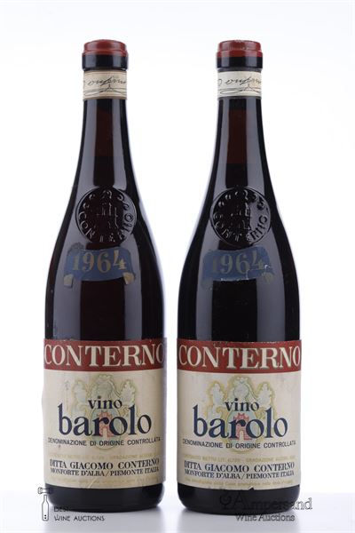 BAROLO 1964 -  Giacomo Conterno - 2 Bottles