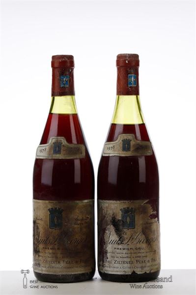 NUITS ST GEORGES 1ER CRU 1978 - Ziltener - 2 Bottles
