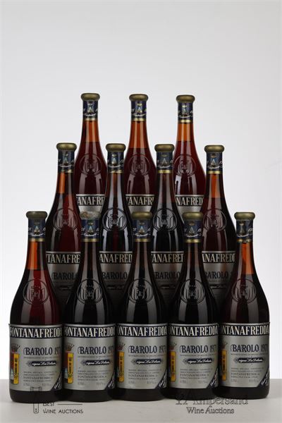 BAROLO VIGNA LA DELIZIA 1971 - Fontanafredda - 12 Bottles